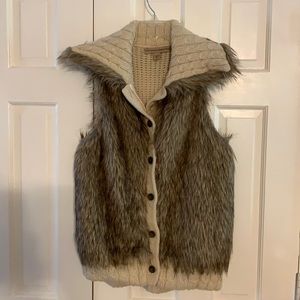 2 for $10.  Like new, excellent quality fur and sweater vest